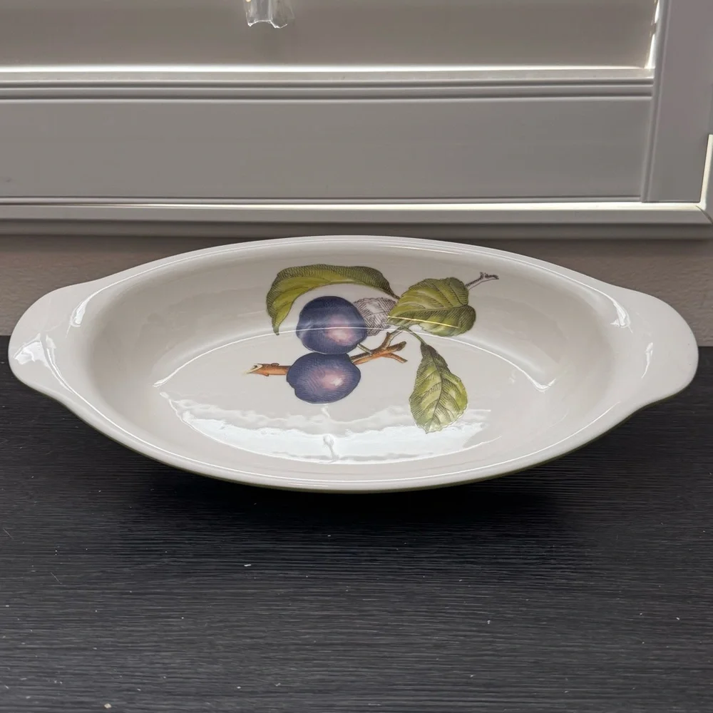 NEW Villeroy & Boch Cascara 15” Vilbofour Plum Fine China Serving Dish